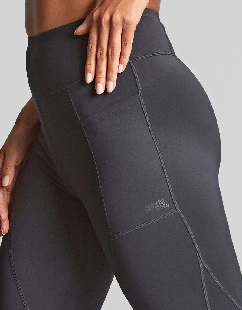 Panache Ultra Adapt Sports Leggings Black - Image 3