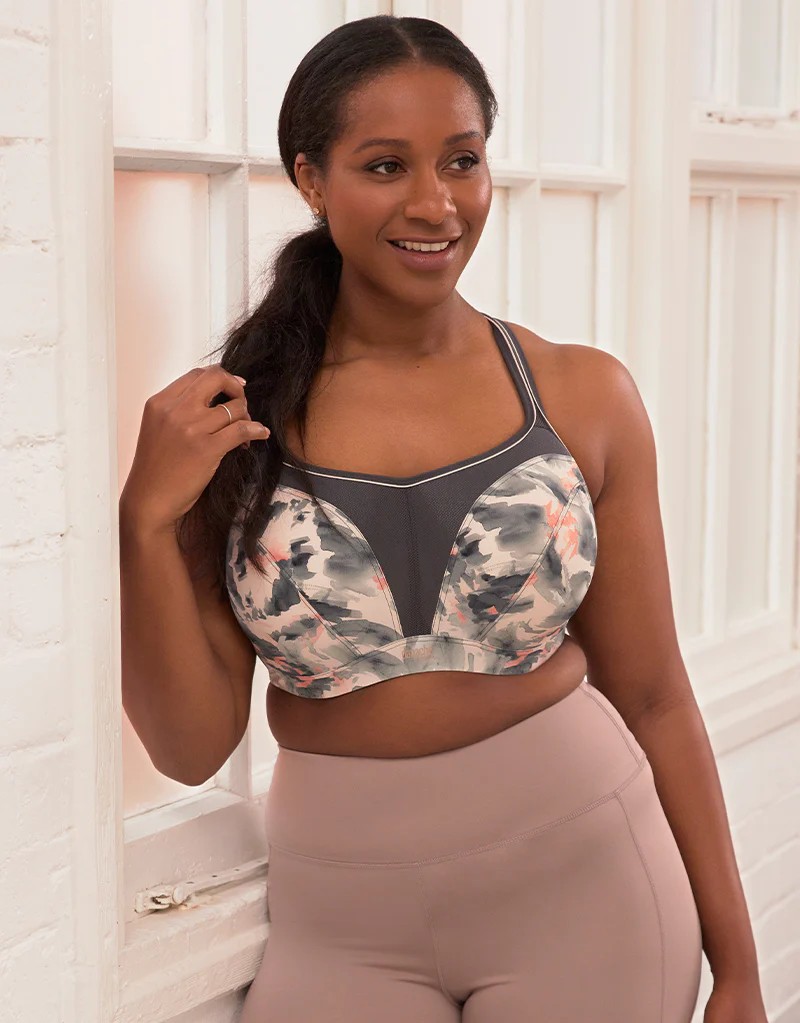 Panache Wired Sports Bra Abstract Ink - Image 2