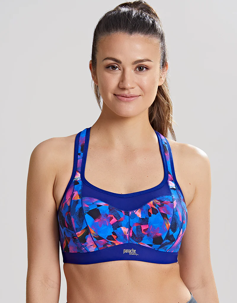Panache Wired Sports Racer Bra Neon Rave - Image 3