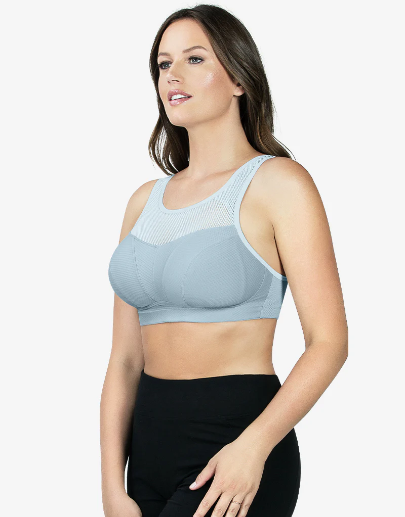 Parfait Active Wireless Sports Bra Granite Blue - Image 6