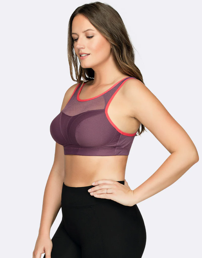 Parfait Active Wireless Sports Bra Tea Berry Purple - Image 7