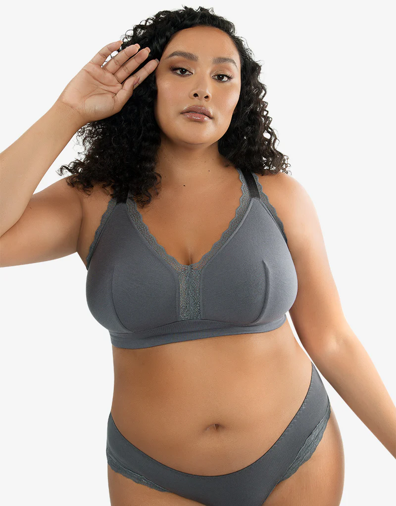 Parfait Dalis Bralette Charcoal - Image 2