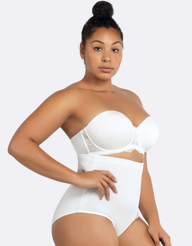 Parfait Elissa Strapless Bra Pearl White - Image 9