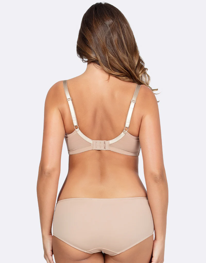 Parfait Emma Padded Plunge Bra Bare Latte - Image 5