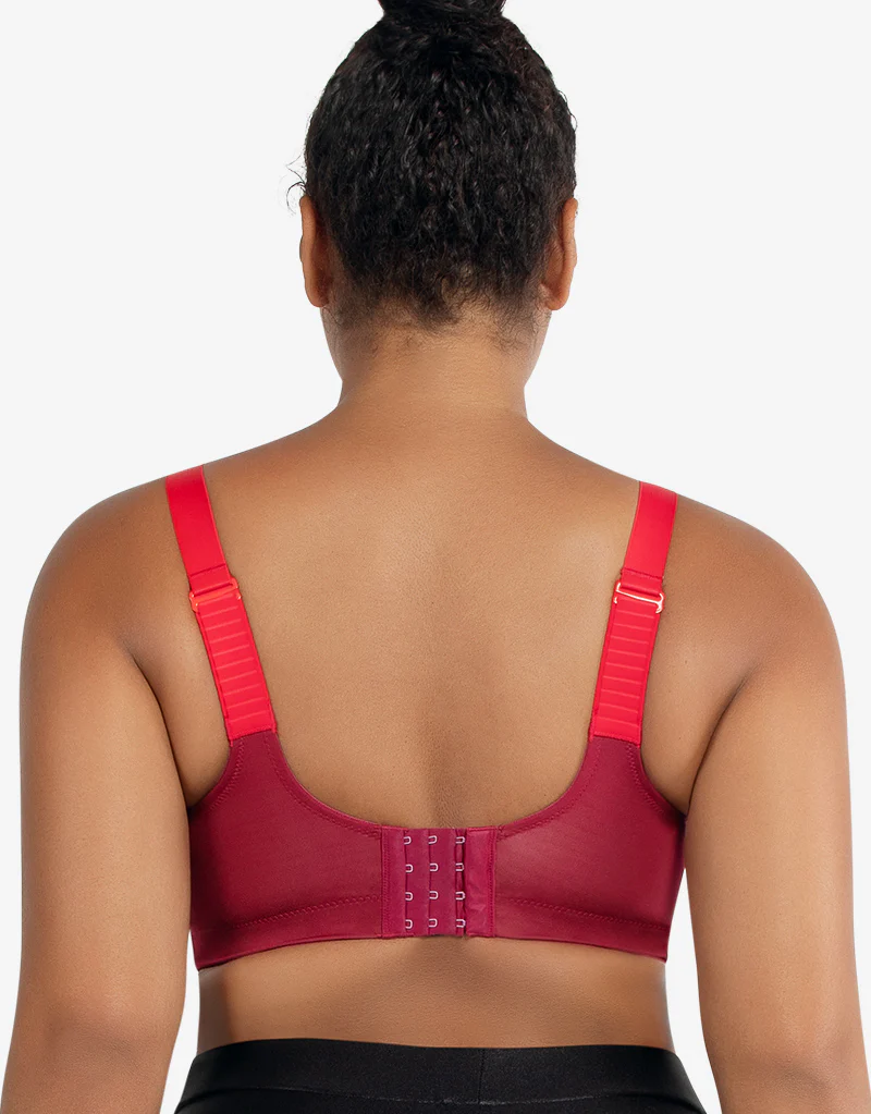 Parfait Energy Sports Bra Rumba Red/Cherry Pink - Image 5