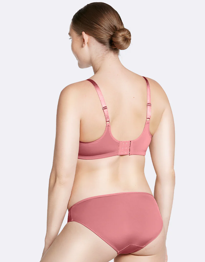 Parfait Enora Minimizer Full Cup Bra Dusty Pink - Image 6