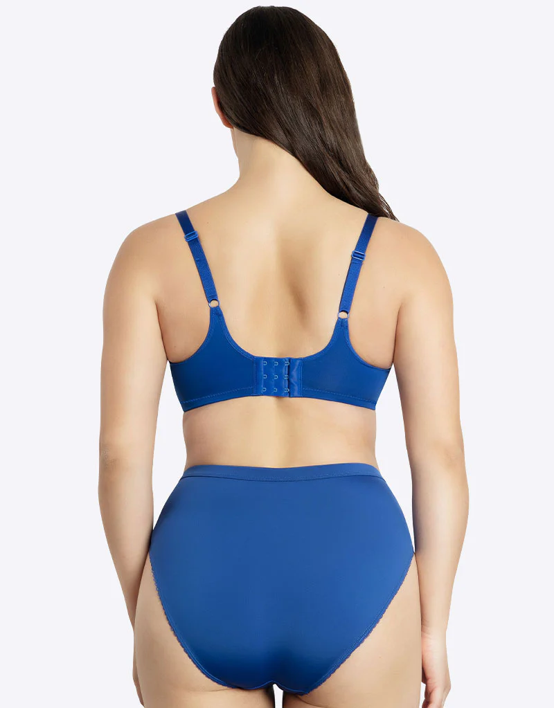 Parfait Enora Minimizer Full Cup Bra Sapphire Blue - Image 7