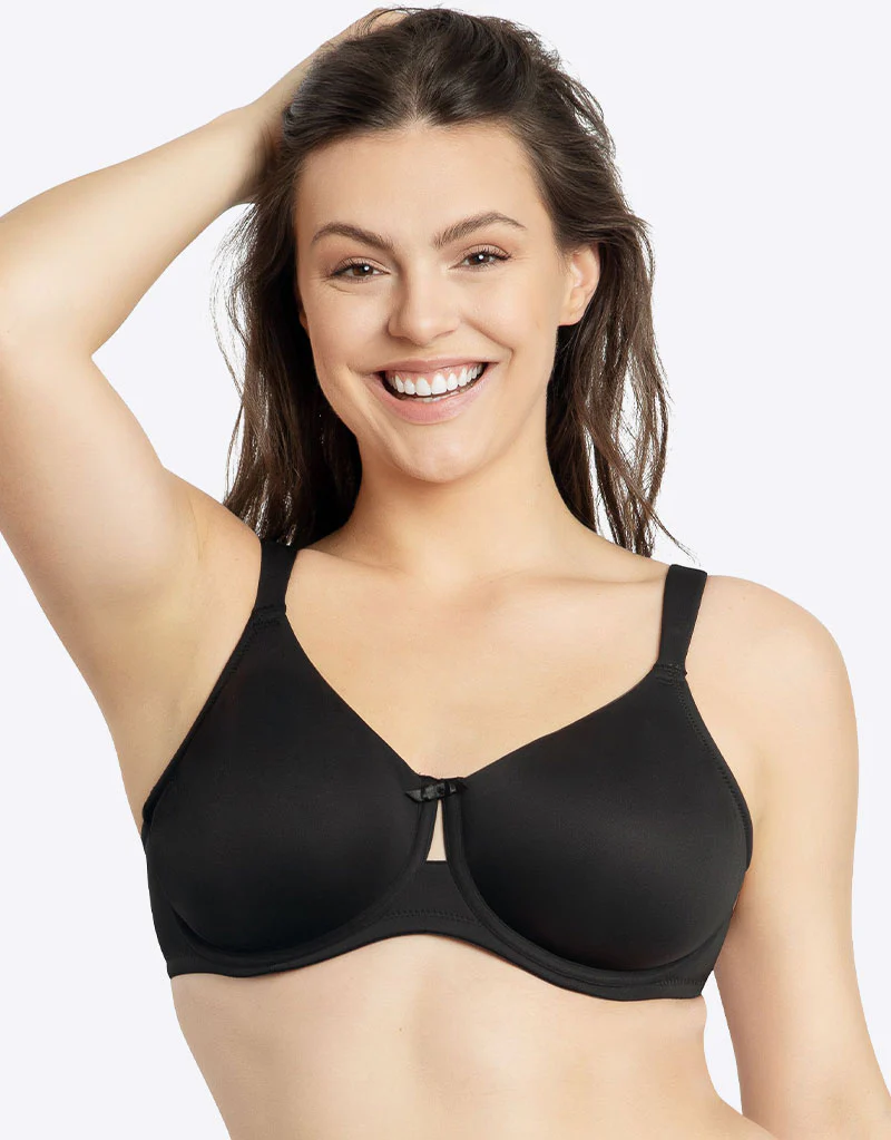 Parfait Erika Moulded Full Cup T Shirt Bra Black - Image 4