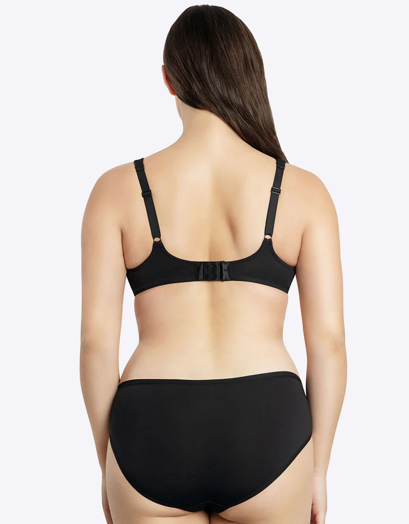 Parfait Erika Moulded Full Cup T Shirt Bra Black - Image 7