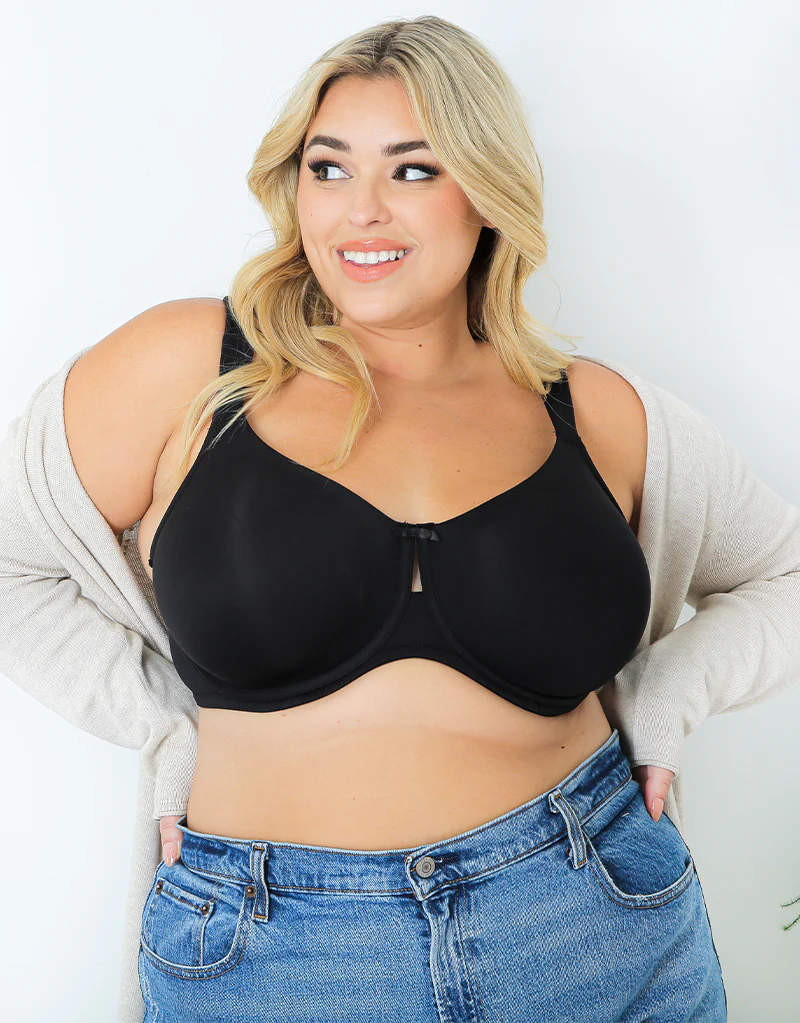 Parfait Erika Unlined Moulded Bra Black - Image 2