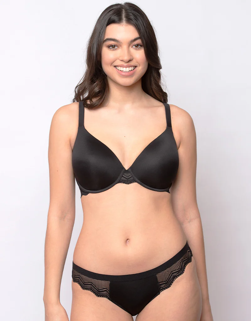 Parfait Lydie Moulded Plunge Bra Black