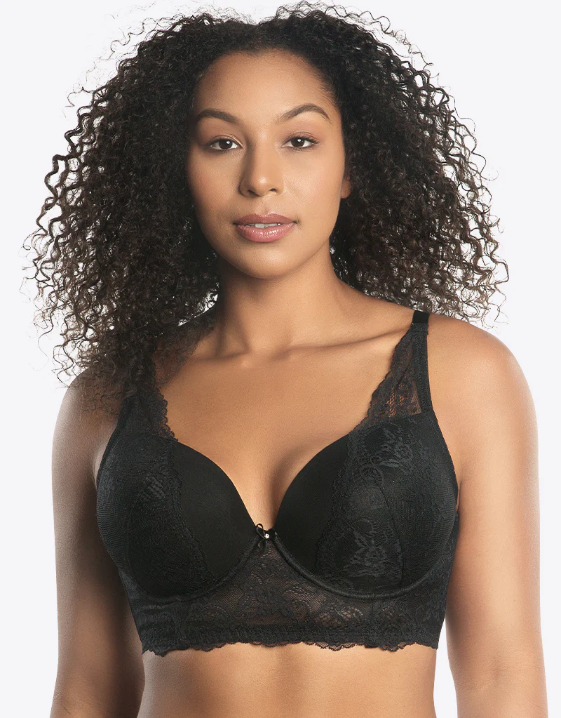 Parfait Sandrine Longline Plunge Bra Black - Image 4