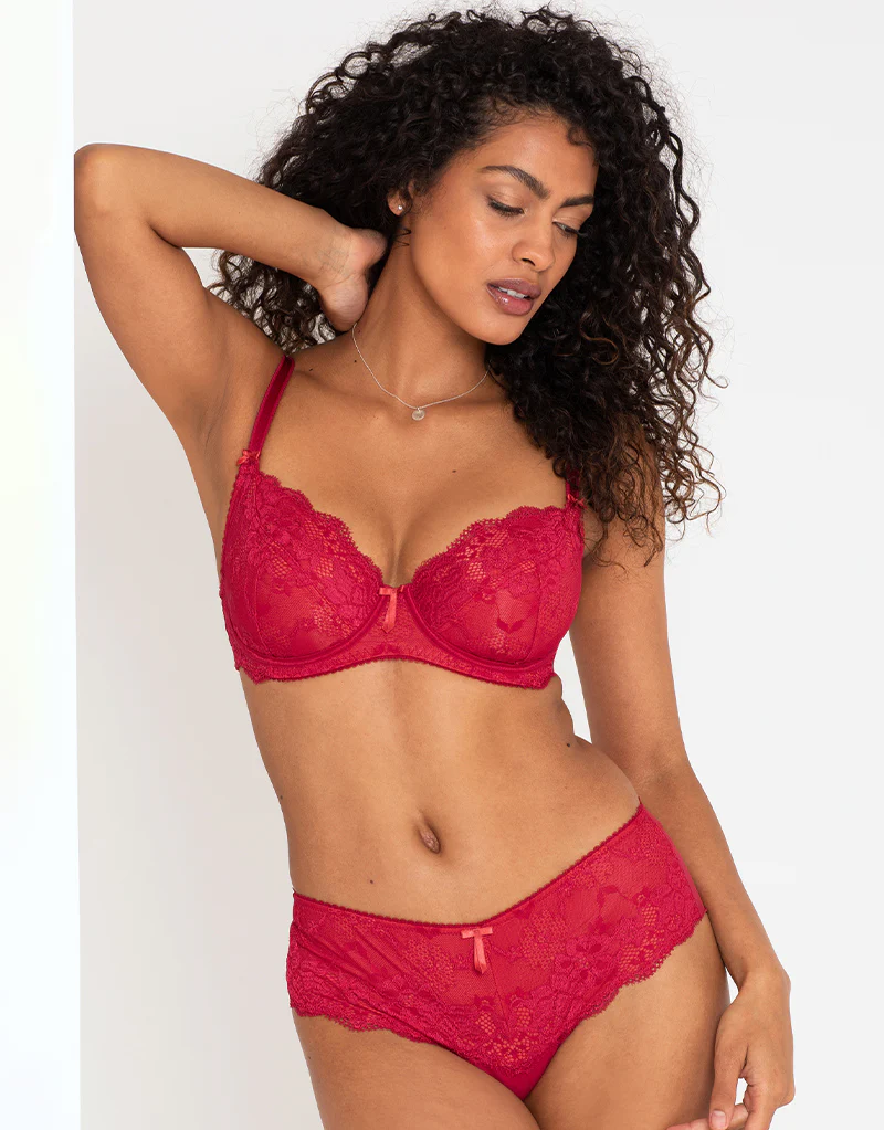 Pour Moi Amour Shorty Red/Cherry - Image 2