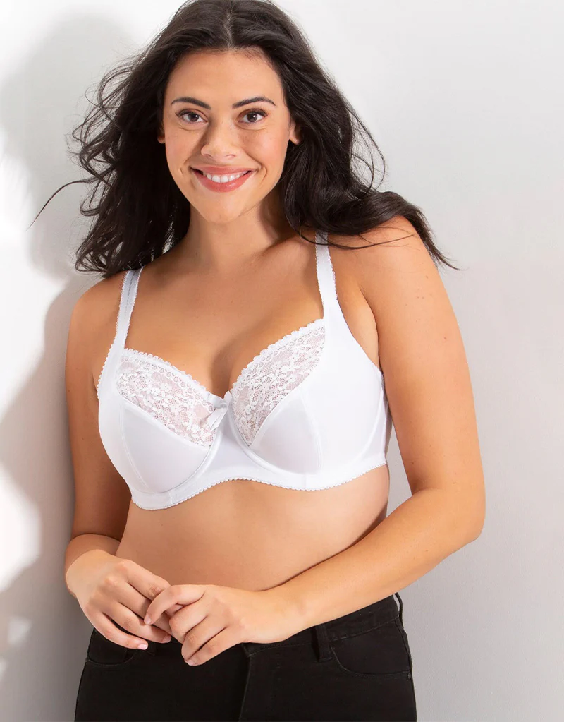 Pour Moi Madison Balconette Bra White - Image 2