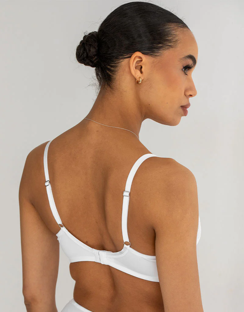 Pour Moi New Romance Full Cup Bra White - Image 5