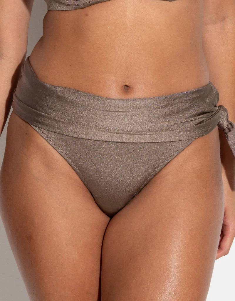 Pour Moi St Kitts Fold Over Bikini Brief Stardust