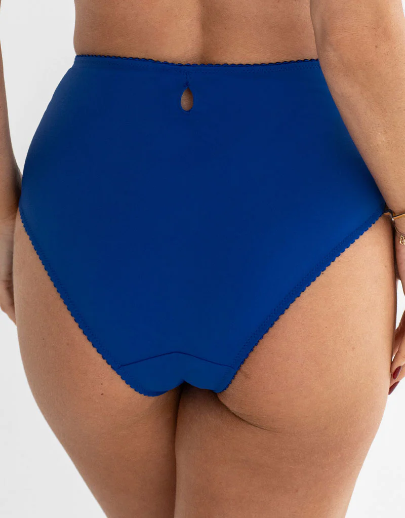 Pour Moi St Tropez Deep Brief Cobalt Blue/Pink - Image 2