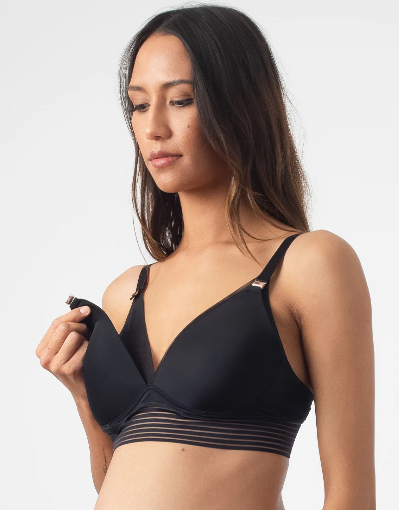 Project Me by Hot Milk Ambition Triangle Bra Black - Image 4