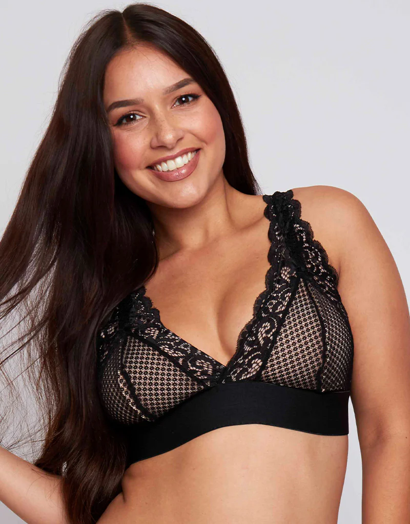 Rougette by Tutti Rouge Bella Bralette Black - Image 3
