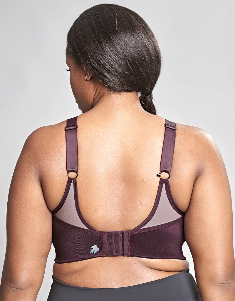 Royce Aerocool High Impact Sports Bra Blackberry - Image 6