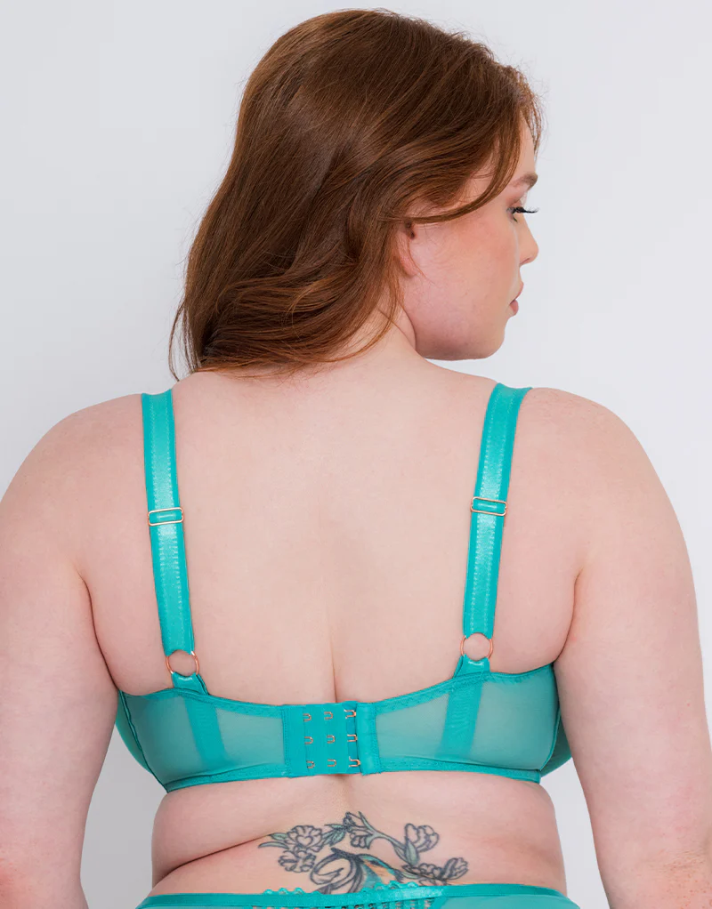 Scantilly Authority Balcony Bra Blue Lagoon - Image 5
