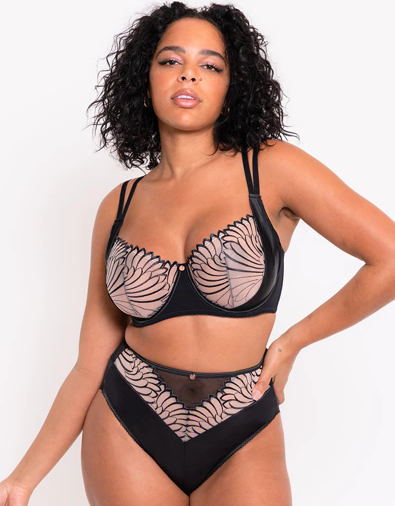 Scantilly Fallen Angel High Waist Brief Black - Image 3