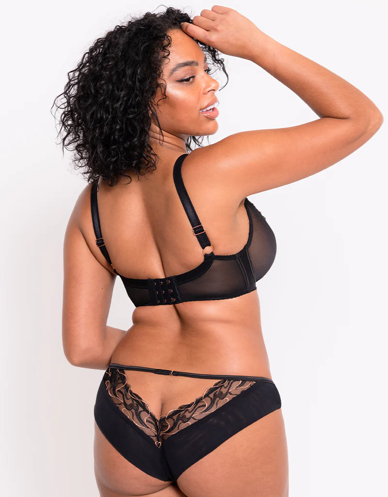 Scantilly Fascinate Plunge Bra Black - Image 5
