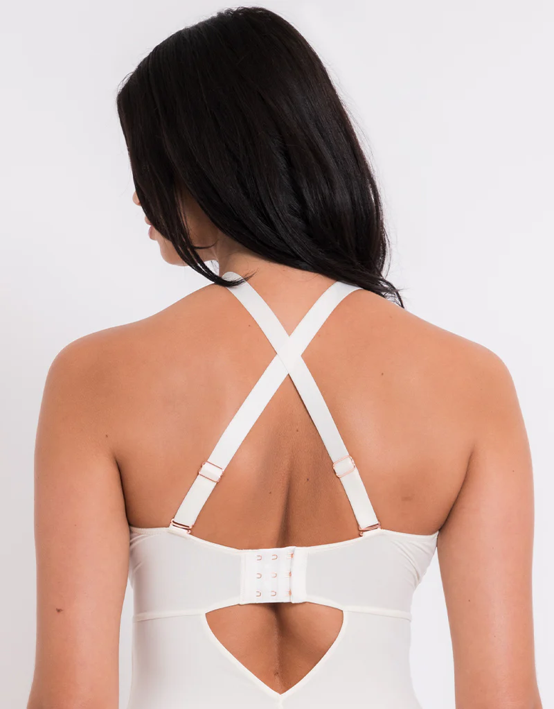 Scantilly Indulgence Multiway Stretch Lace Body Ivory - Image 5