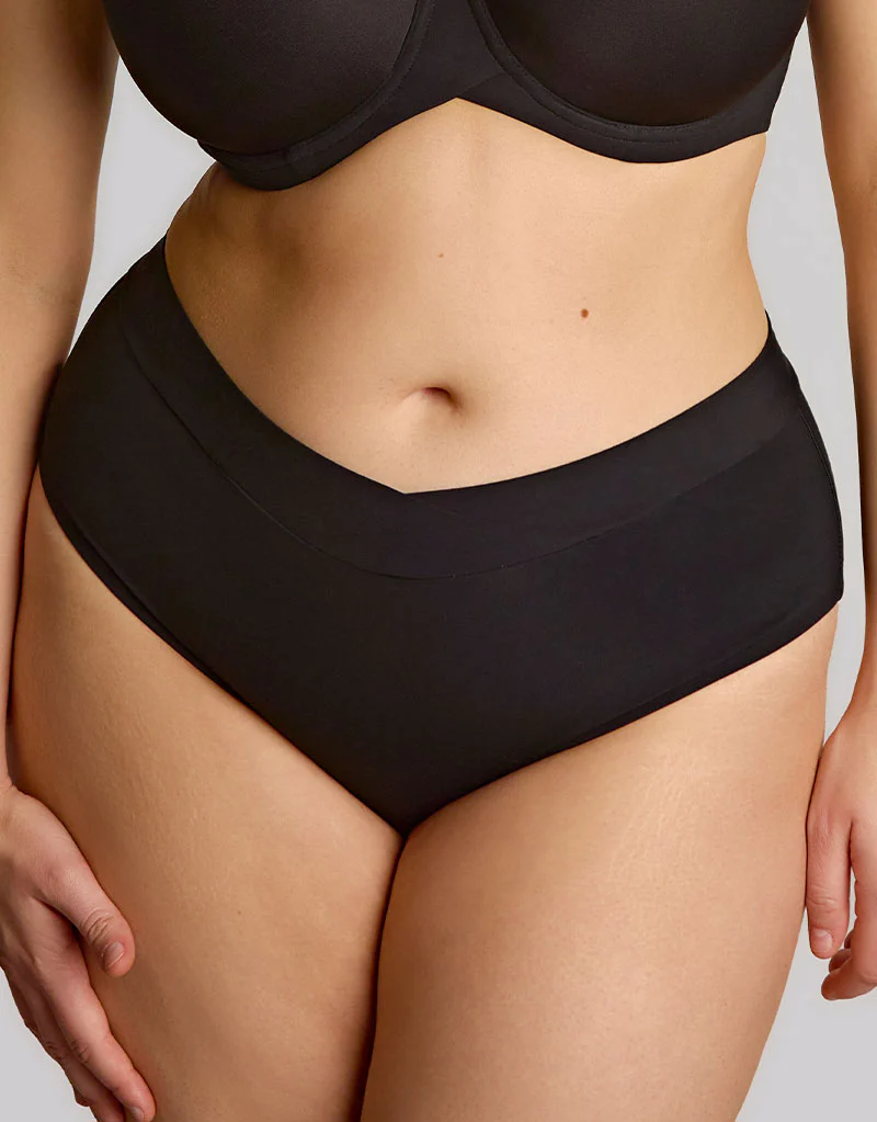 Sculptresse By Panache Body Deep Brief Black