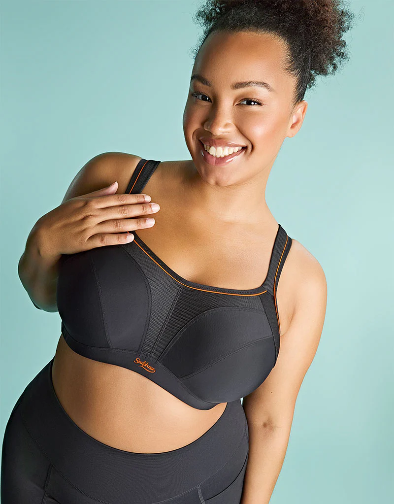 Sculptresse by Panache Activate Non Padded Sports Bra Black - Image 7