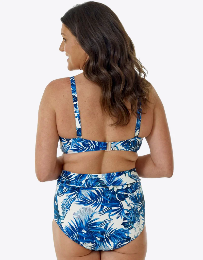 Seaspray Capri Balcony Bikini Top Blue - Image 5